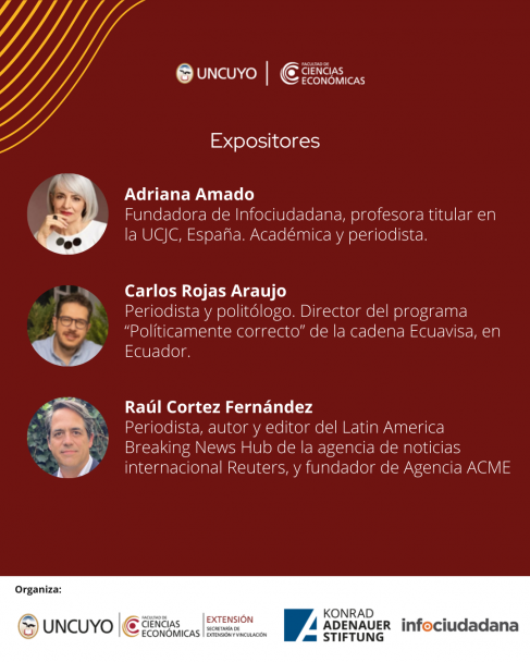 imagen Referentes internacionales debatirán en la UNCUYO el impacto de la IA en política y economía