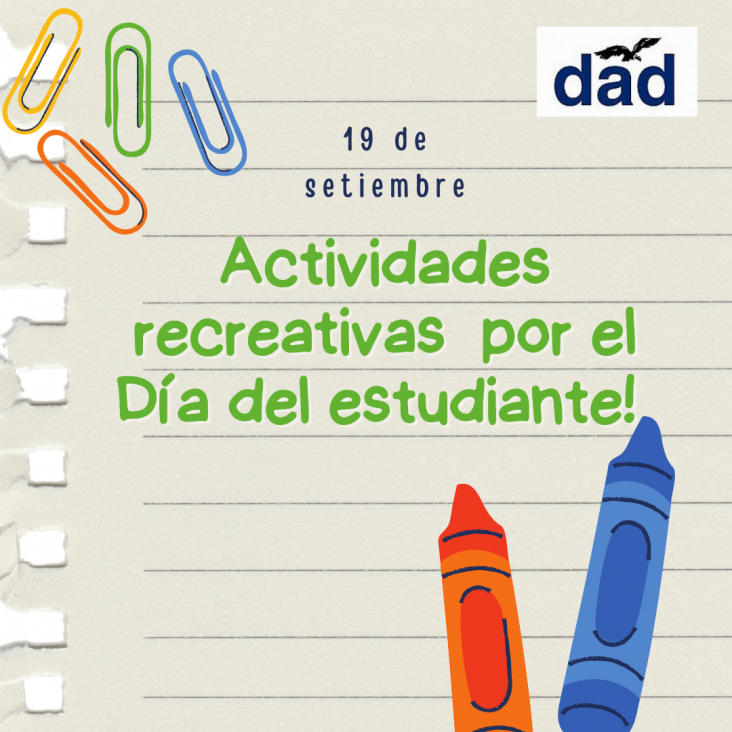 imagen Actividades recreativas en el marco de los festejos del Día del Estudiante.