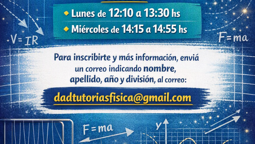 imagen Tutorías de Física