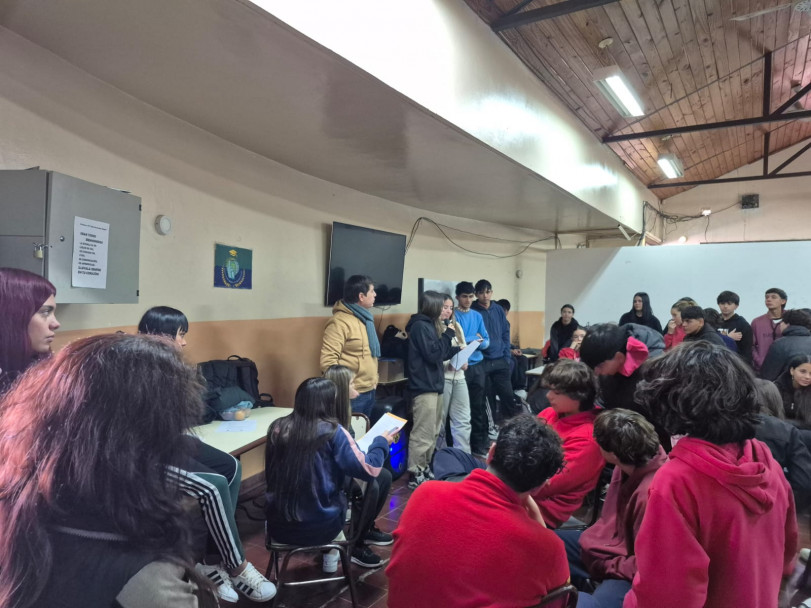 imagen En el marco de las Prácticas Socioeducativas, estudiantes de la escuela participaron de la jornada del trayecto formativo "Jóvenes Promotores de Salud"