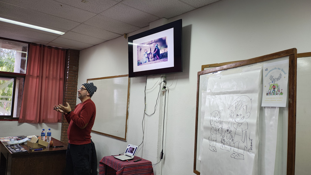 imagen Chanti visitó el DAD y compartió una charla inolvidable
