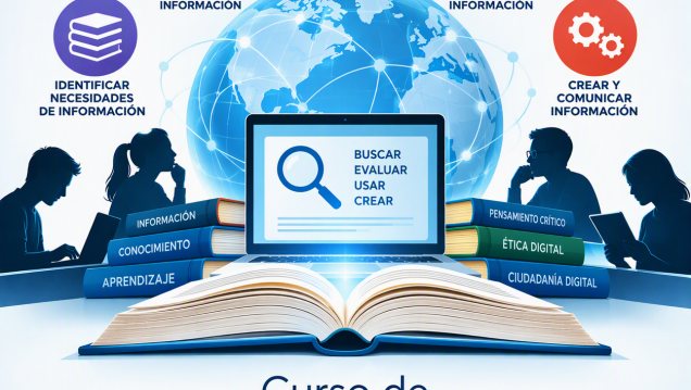 imagen La biblioteca invita a participar del Curso de Alfabetización Informacional