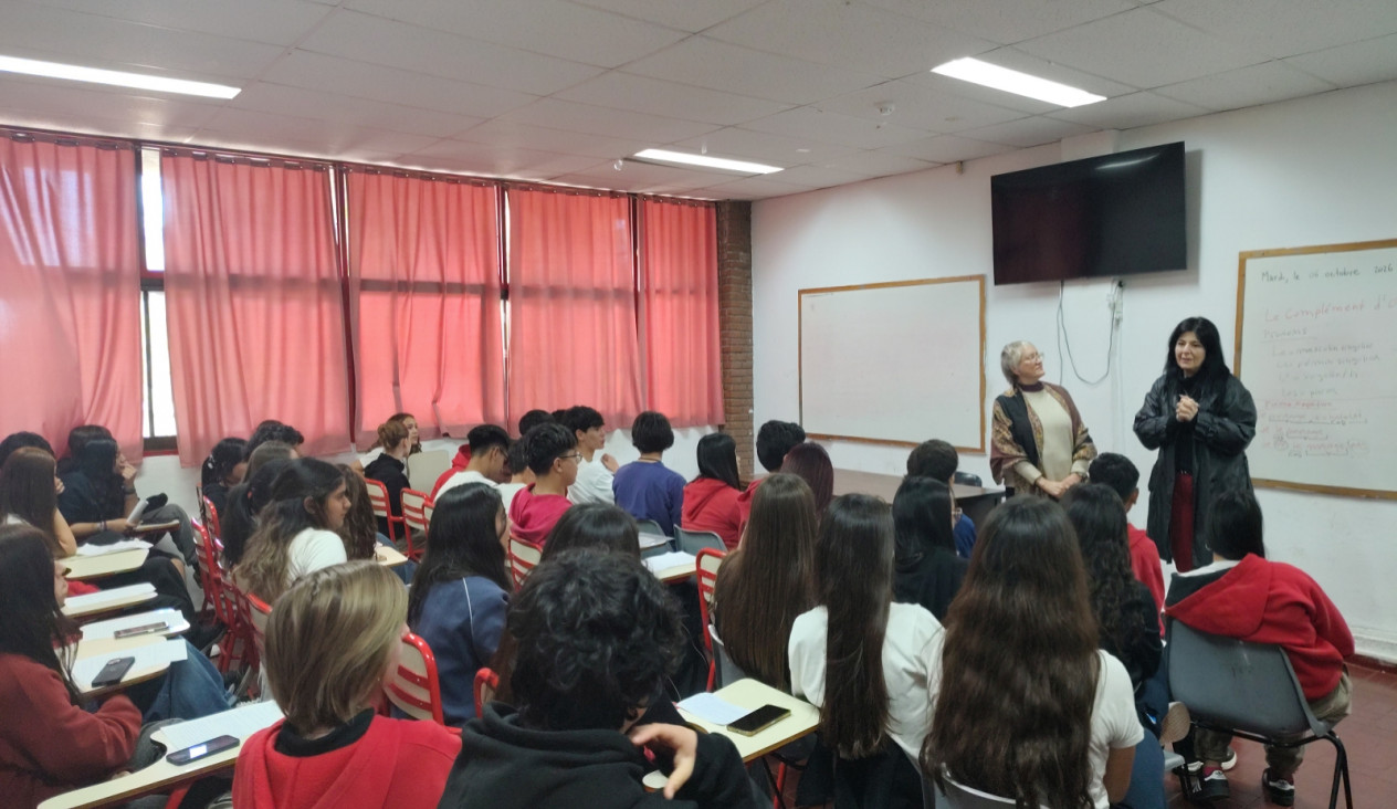 imagen La Magíster Graciela Cousinet dio una charla en nuestra escuela