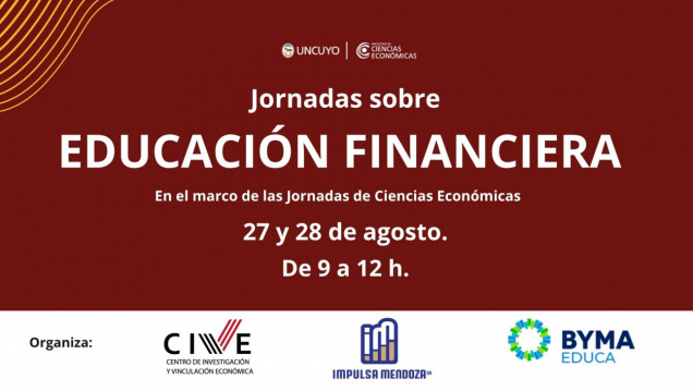 imagen Educación financiera para docentes y estudiantes en la UNCUYO