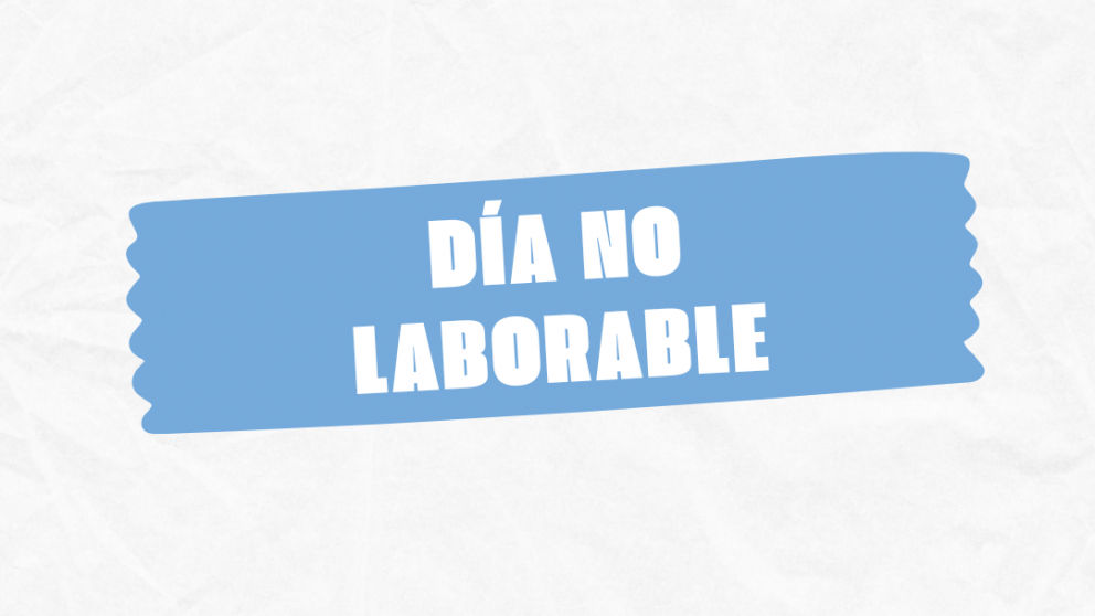 imagen Día no laborable con fines turísticos.