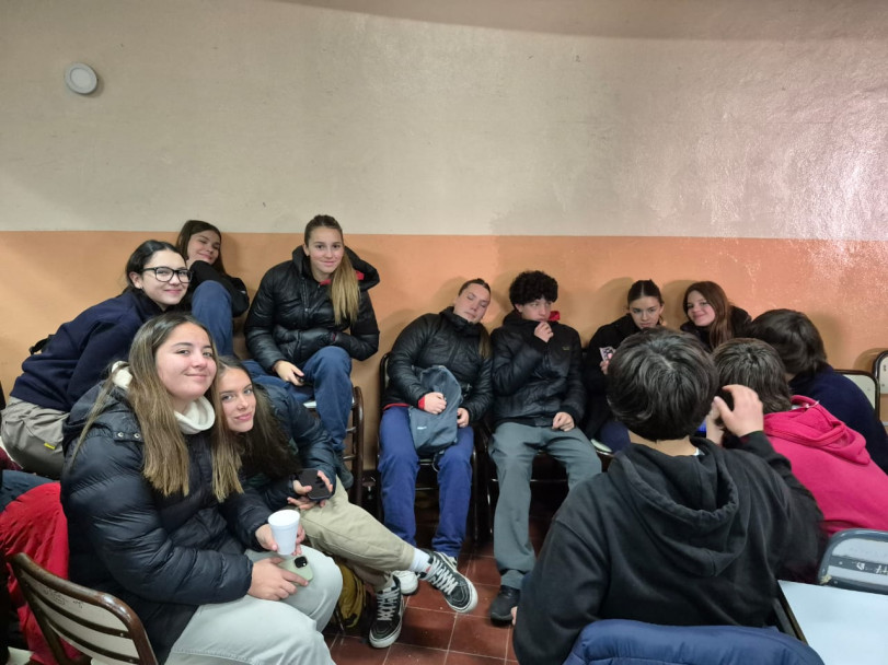 imagen En el marco de las Prácticas Socioeducativas, estudiantes de la escuela participaron de la jornada del trayecto formativo "Jóvenes Promotores de Salud"