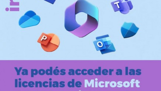 imagen La Secretaría de Transformación Digital de la UNCuyo, permite a sus estudiantes pedir una cuenta de Microsoft 365