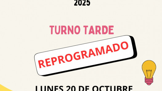 imagen Reprograman la "Feria Ciencia Interactiva DAD 2025" del turno tarde