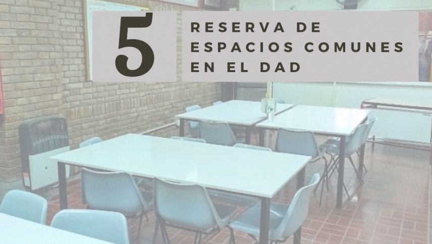 imagen Reserva de espacios comunes
