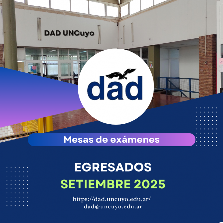 imagen Mesas de exámenes para EGRESADOS, año 2024 y de años anteriores, correspondientes a Setiembre 2025 - Inscripción