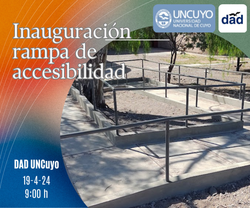 imagen Inauguración de la rampa de accesibilidad al playón deportivo