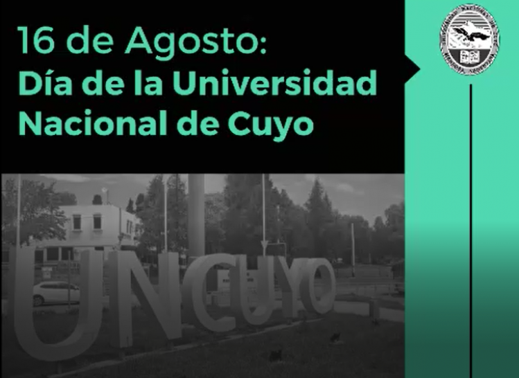 imagen Acto Día de la Universidad Nacional de Cuyo - 2021