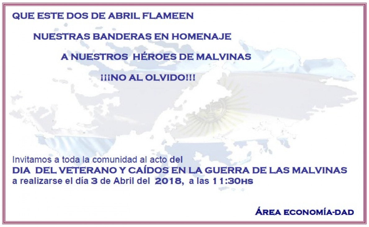 imagen Acto por el Día del Veterano y Caídos en la Guerra de Malvinas