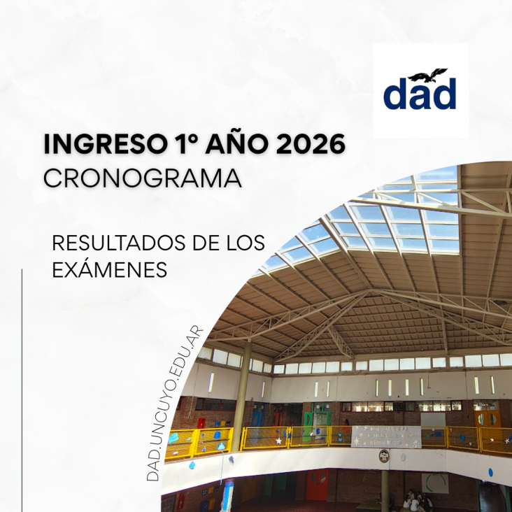 imagen Ingreso a escuelas de la UNCUYO: ya se pueden consultar los resultados de los exámenes