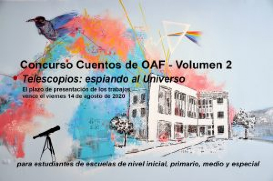 imagen Ganadores del Concurso Cuentos de OAF - Volumen 2: "Telescopios: espiando al Universo"