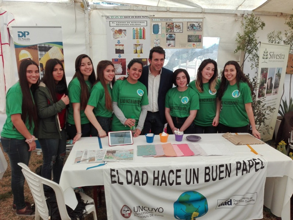 imagen El DAD hace un buen papel. Participaron con el stand del proyecto en la EXPO ÁRBOL