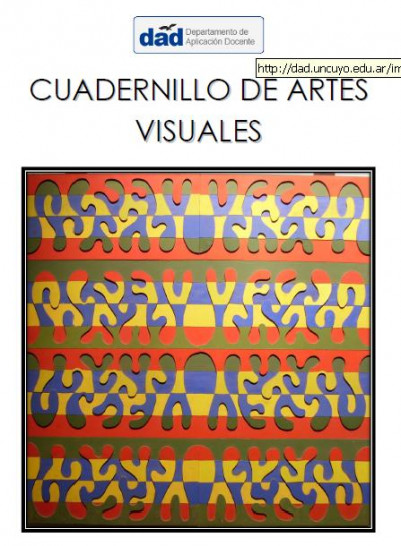 imagen Cuadernillo Artes Visuales Dad 2º año 2016
