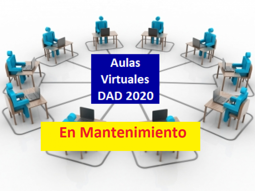 imagen ¡¡IMPORTANTE!!. Tres días de Aulas virtuales en mantenimiento