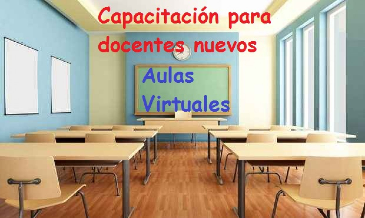 imagen Capacitación para docentes NUEVOS ingresantes al DAD con horas virtuales