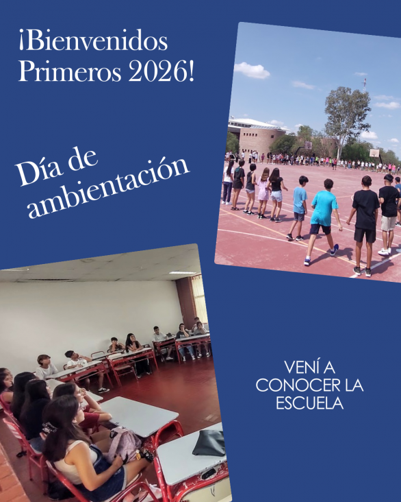 imagen jornada de ambientación 1° año 2026