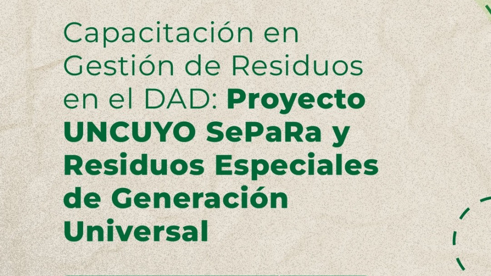 imagen Capacitación en Gestión de Residuos en el DAD