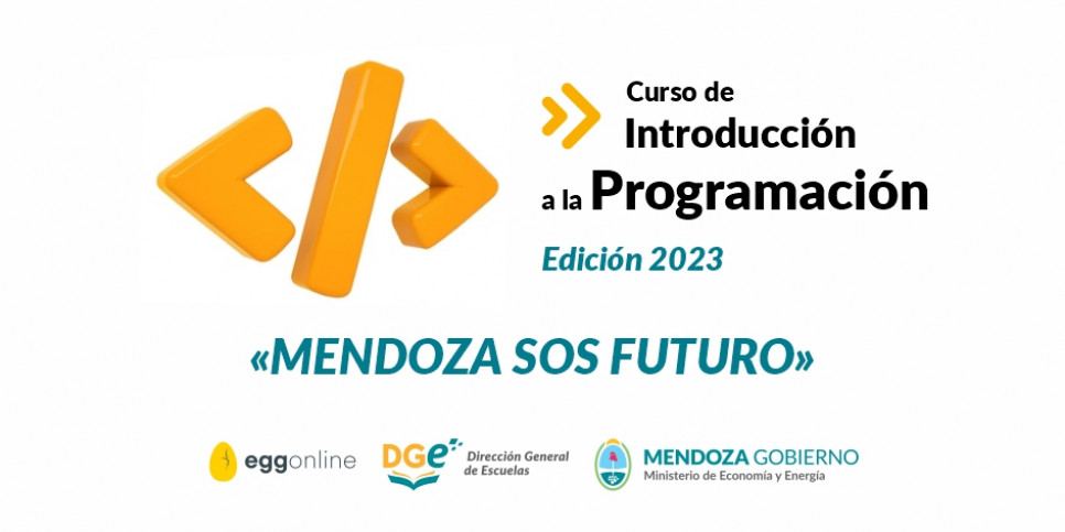 imagen PROGRAMA SOS FUTURO. Curso de Programación completamente gratis para estudiantes de últimos dos años de secundaria de Mendoza.