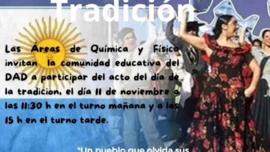 imagen Invitación al Acto Día de la Tradición 2024