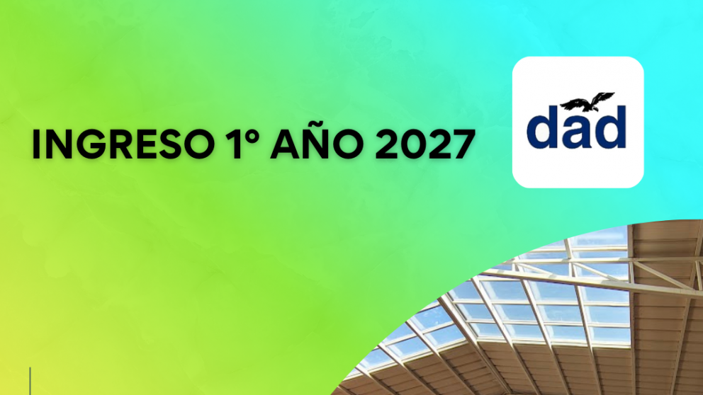 imagen Ingreso 1° año 2027. Preinscripción