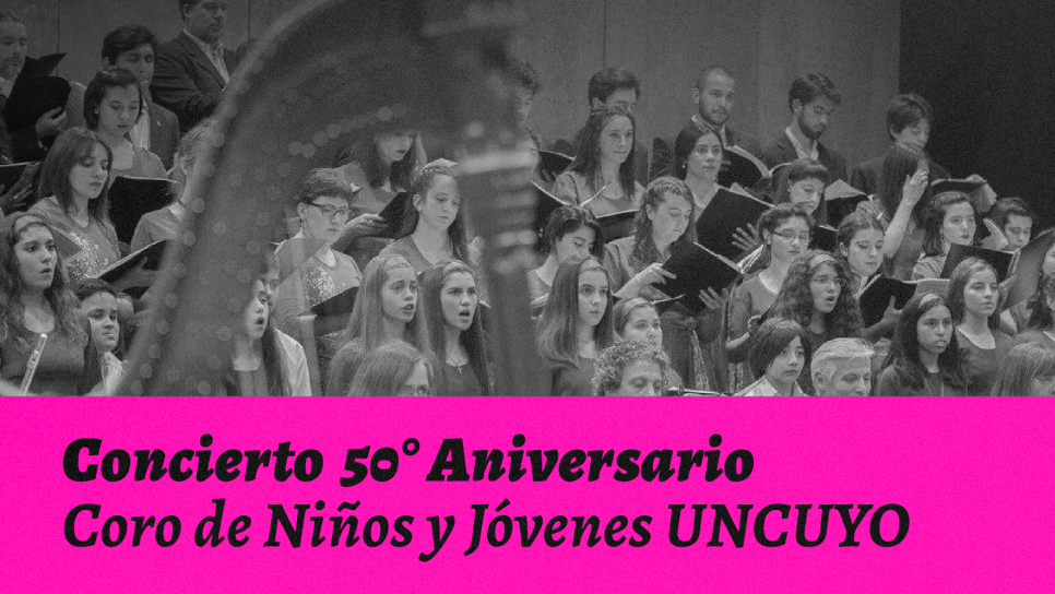 imagen El Coro de Niños y Jóvenes UNCUYO celebra su 50°Aniversario junto a la Sinfónica