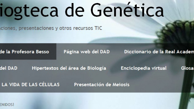 imagen Blog de Genética Profesora Nora Besso