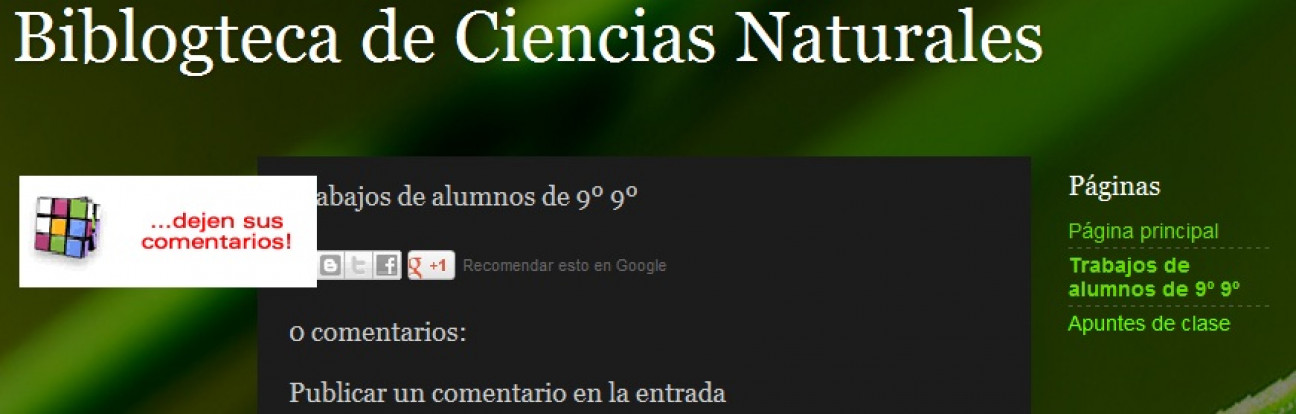 imagen Blog de naturales Prof. Nora Besso