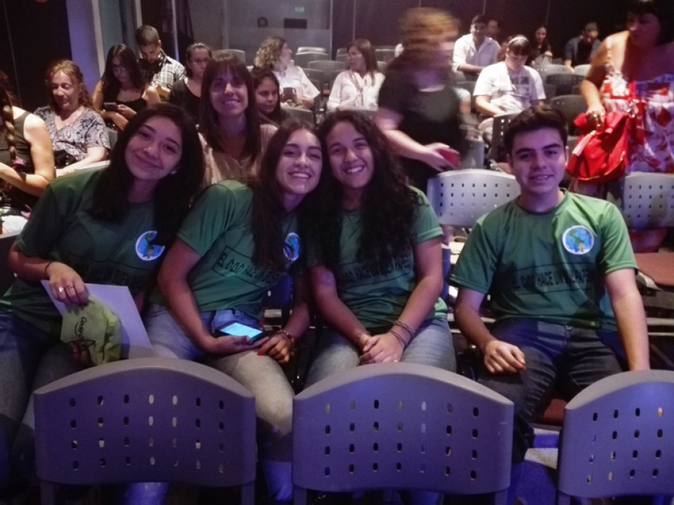 imagen El dad hace un buen papel en la presentación del Voluntariado Ambiental  de Godoy Cruz