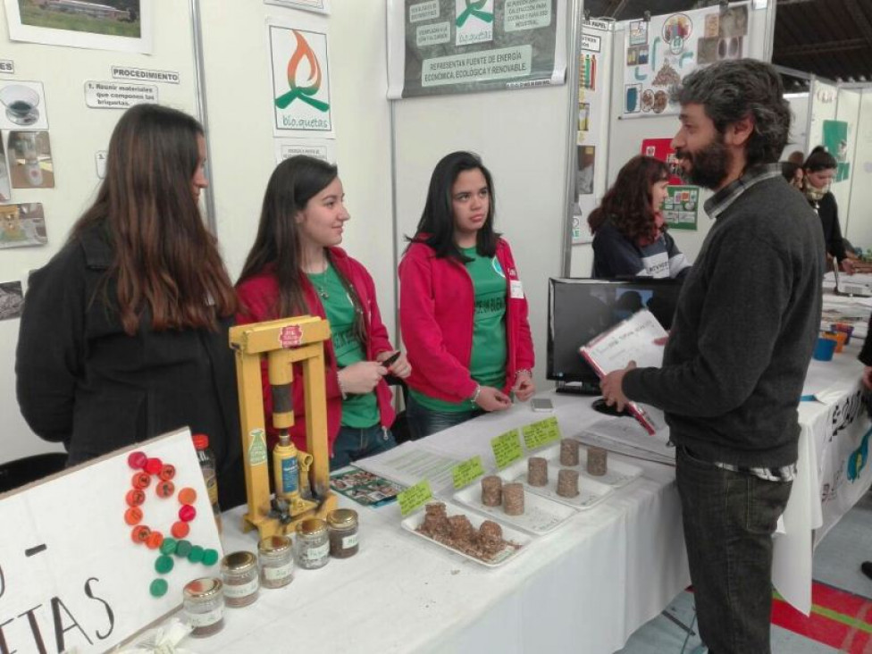 imagen El DAD hace un buen papel. La brigada verde en Muestra de Ciencias, Tecnología e Innovación