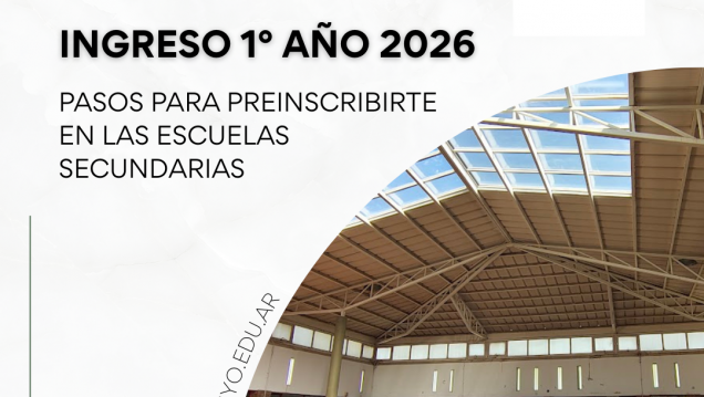 imagen Conocé los pasos para preinscribirte en las escuelas secundarias de la UNCUYO