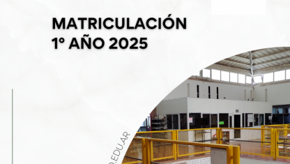 imagen Matriculación modalidad bachiller (definitiva) del segundo orden de mérito. De 8:30 a 17:30