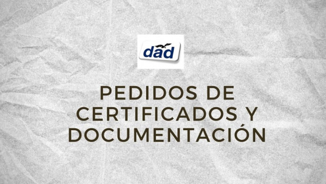 imagen Pedido de certificado de alumno/a regular, certificado de analítico en trámite para egresados y otras consultas o pedidos de documentación