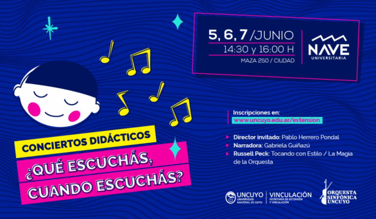 imagen CONCIERTO DIDÁCTICO ¿QUÉ ESCUCHAS, CUANDO ESCUCHAS?