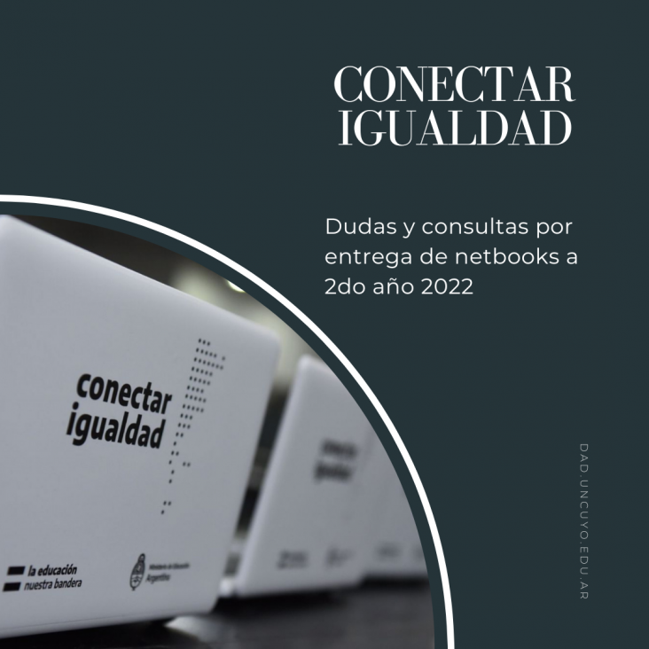 imagen ¡Importante! Consultas y dudas sobre la entrega de equipos de Conectar Igualdad para estudiantes de 2do año 2022