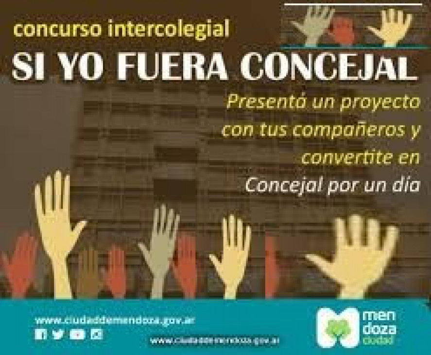 imagen Concurso  intercolegial "Si yo fuera concejal"