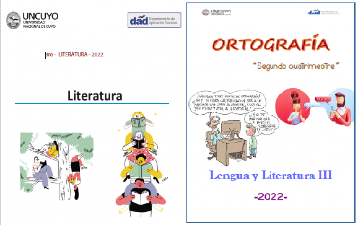 imagen Cuadernillo Literatura 3 Segundo Cuatrimestre 3° año - 2022 y Cuadernillo Ortografía 3° año Lengua y Literatura Segundo Cuatrimestre - 2022 