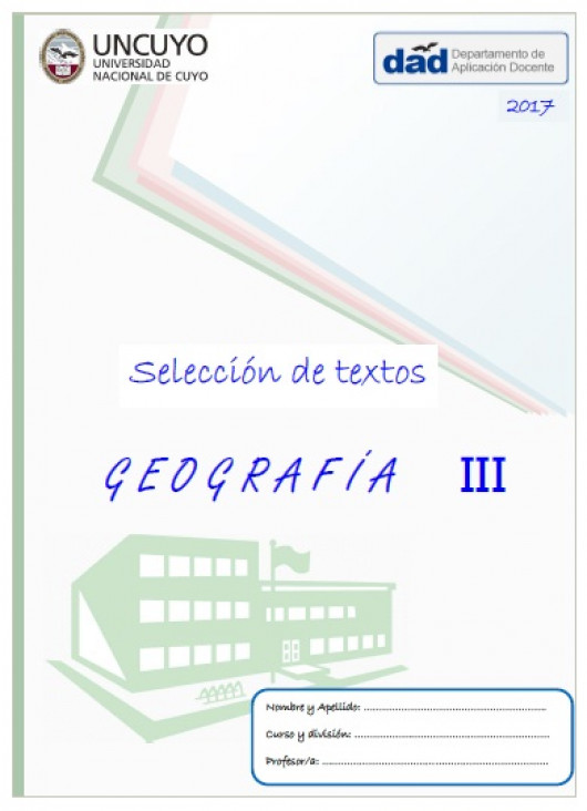 imagen Cuadernillo de descarga de Geografía