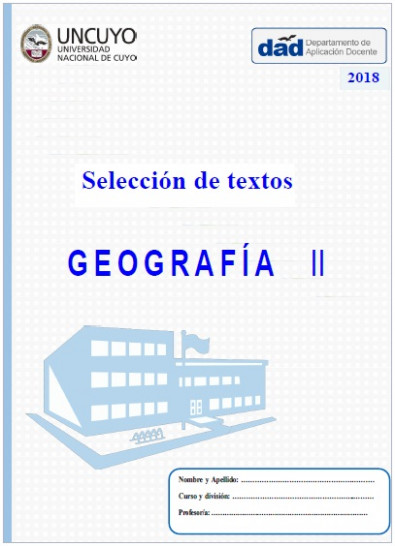 imagen Descarga Cuadernillos de Geografía de 2º y 3º año 2018