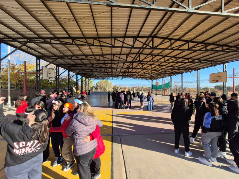 imagen En el marco de las Prácticas Socioeducativas, estudiantes de la escuela participaron de la jornada del trayecto formativo "Jóvenes Promotores de Salud"