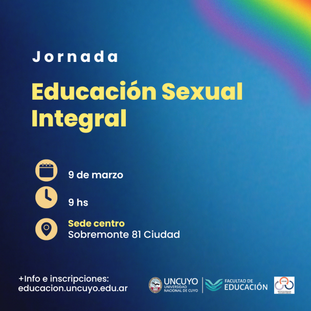 imagen jornada sobre Educación Sexual Integral
