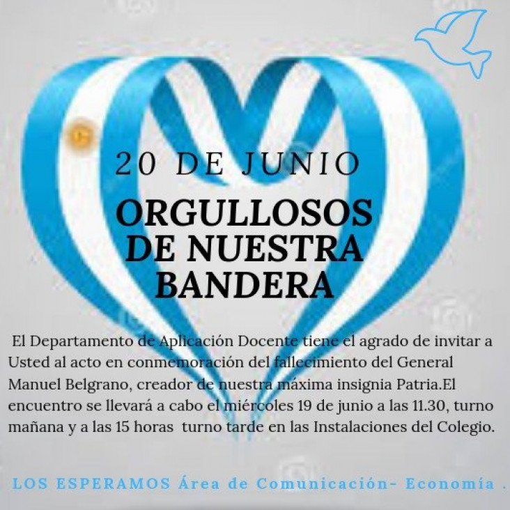 imagen Acto en conmemoración del fallecimiento del General Manuel Belgrano