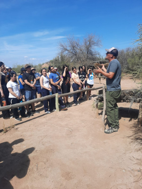 imagen Estudiantes de 5º año realizaron una visita a la Reserva Natural y Cultural Bosques Telteca y a Los Altos Limpios