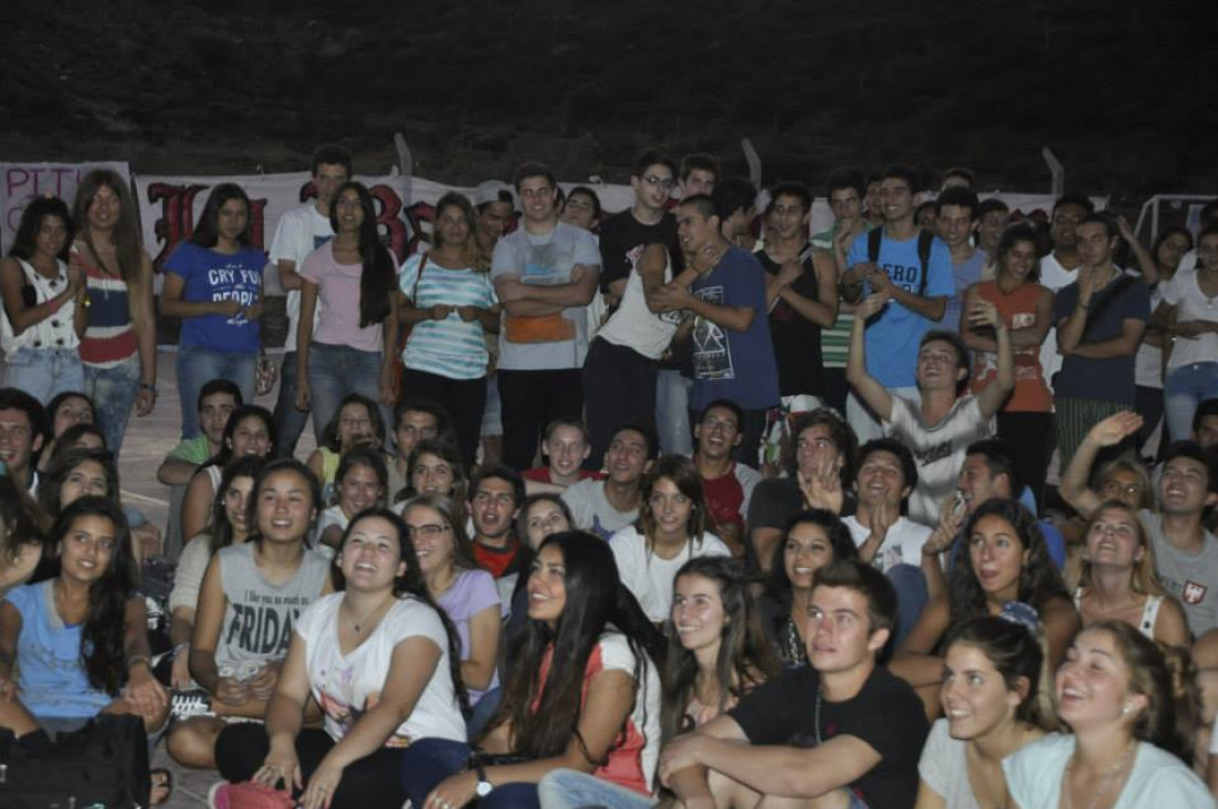 imagen Fogón organizado por alumnos de 4º año a alumnos de 5º año