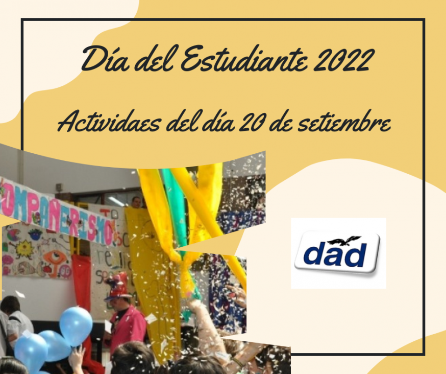 imagen Actividades del día 20 de setiembre por el Día del Estudiante