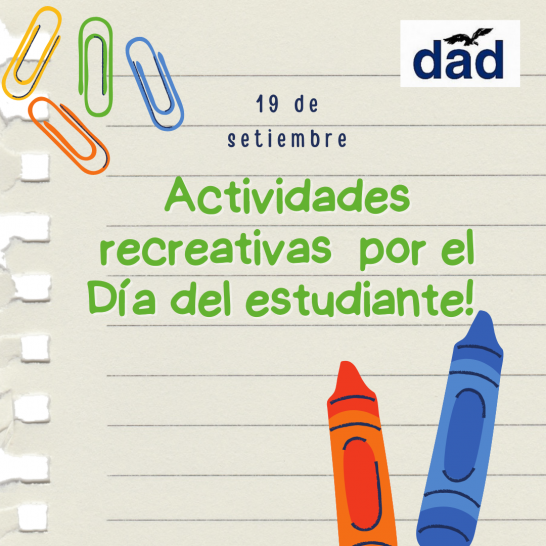 imagen Actividades de los días 19-9 y 20-9 por el Día del Estudiante 2024