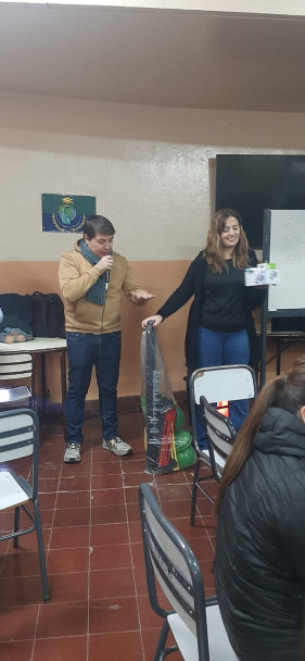 imagen En el marco de las Prácticas Socioeducativas, estudiantes de la escuela participaron de la jornada del trayecto formativo "Jóvenes Promotores de Salud"